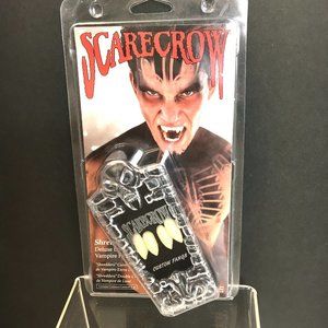 SCARECROW Vampire Deluxe Double  Shredders Fangs Teeth  NWT NOS